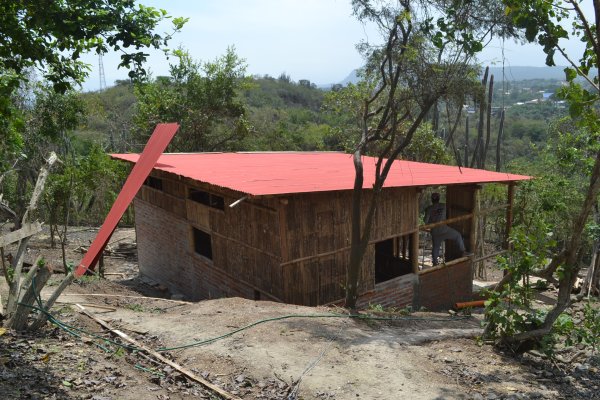 Casita roof installed